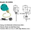 Ceiling Fan Pull Chain Switch 3 Speed 4 Wire Zing Ear ZE-268S6 Ceiling Fan Pull Chain Cord Switch Replacement for Ceiling Fans,Wall Lamps,Cabinet