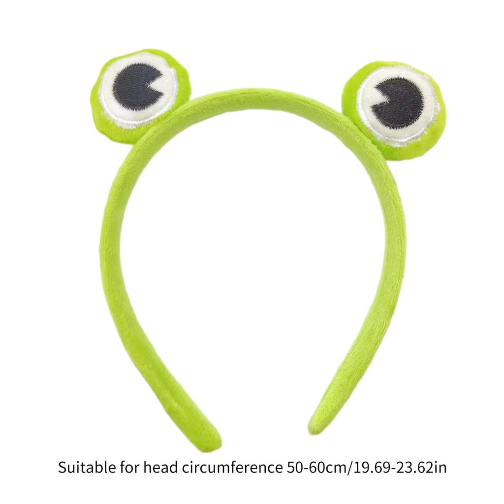 Lovely Dopamines Look Headbands Cartoon Shape Hair Hoop Plush Headpiece Easter Party Fashion Costume Prop Unisex