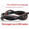 Invisible Car Door Anti-Collision and Anti-Scratch Rubber Sealing Strip 5/8"
