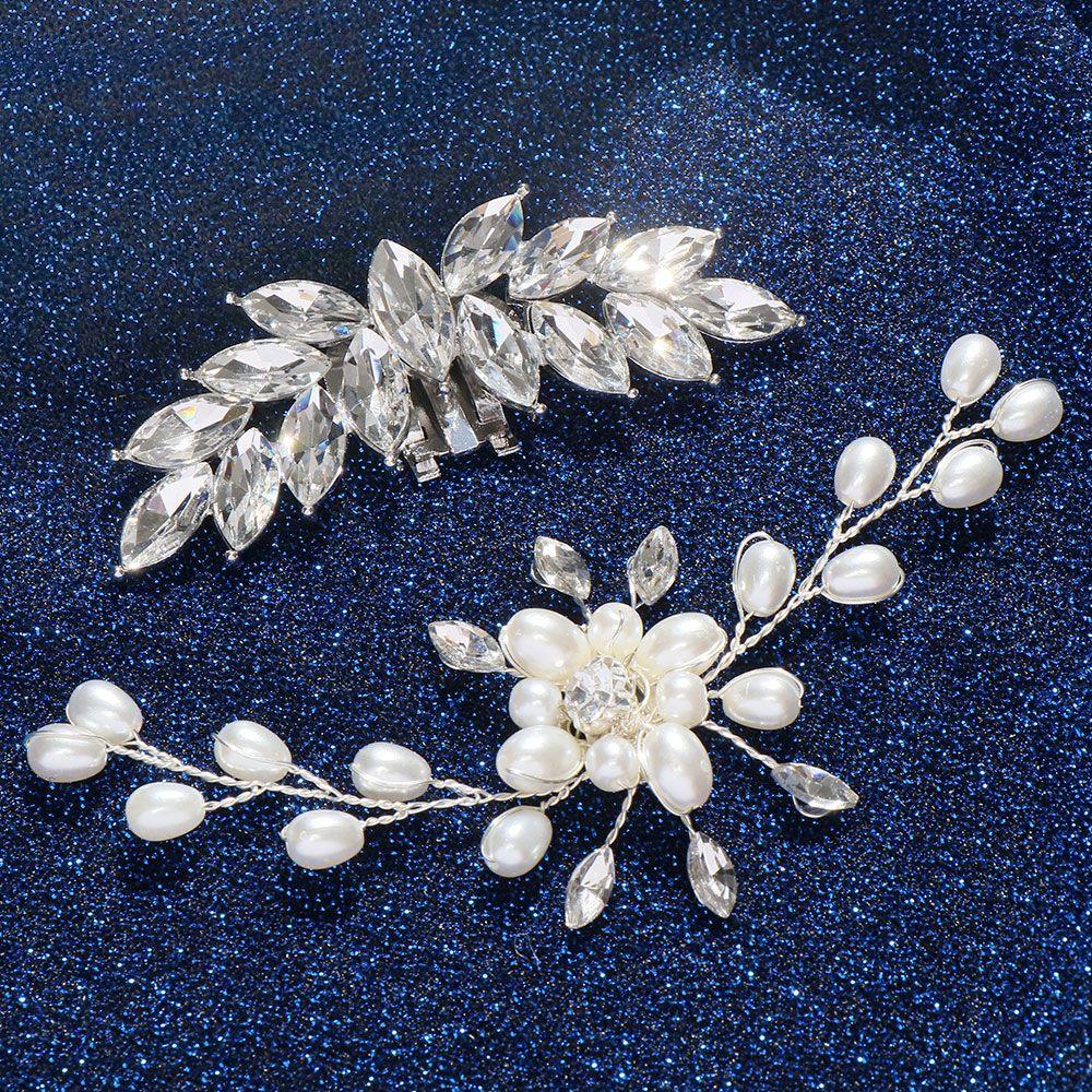 1PC Lady Shoe Clip Wedding Shoes High Heel Women Bride Decoration Rhinestone Shiny Decorative Clips Charm Buckle