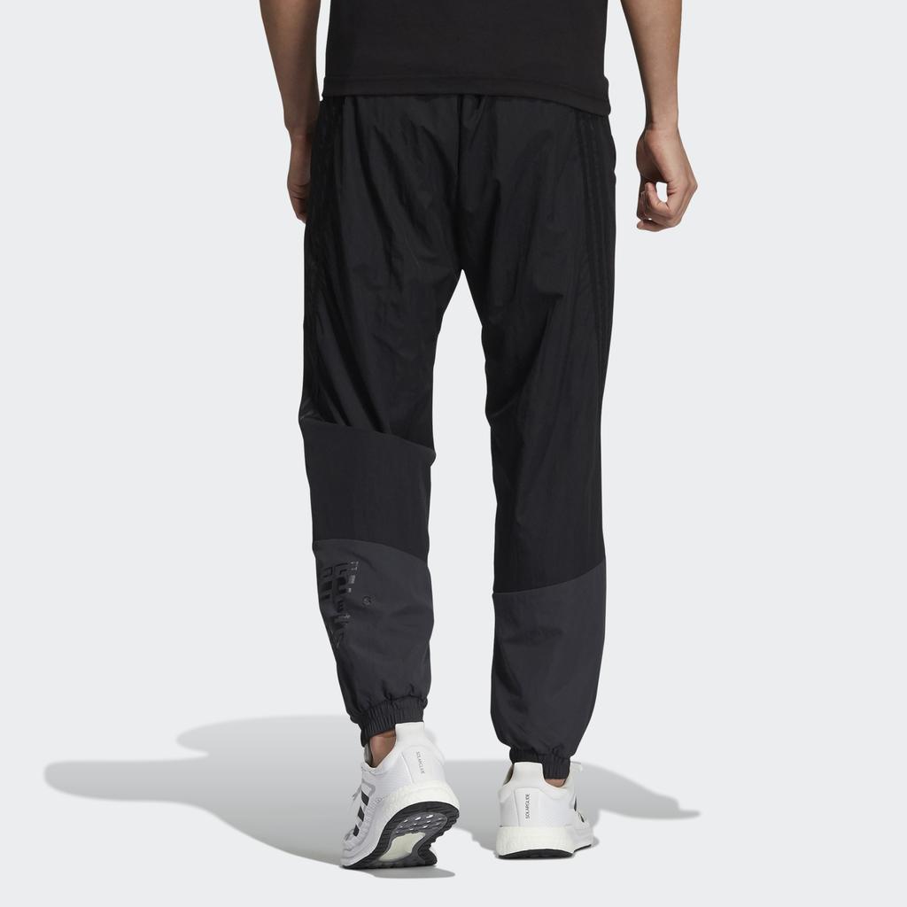 Adidas Si Wov Pnt Patchwork Letter Drawstring Sports Pants Men Bottoms Black GT6360