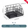 Miling Desktop Multi-layer Metal Drawer File Organizer