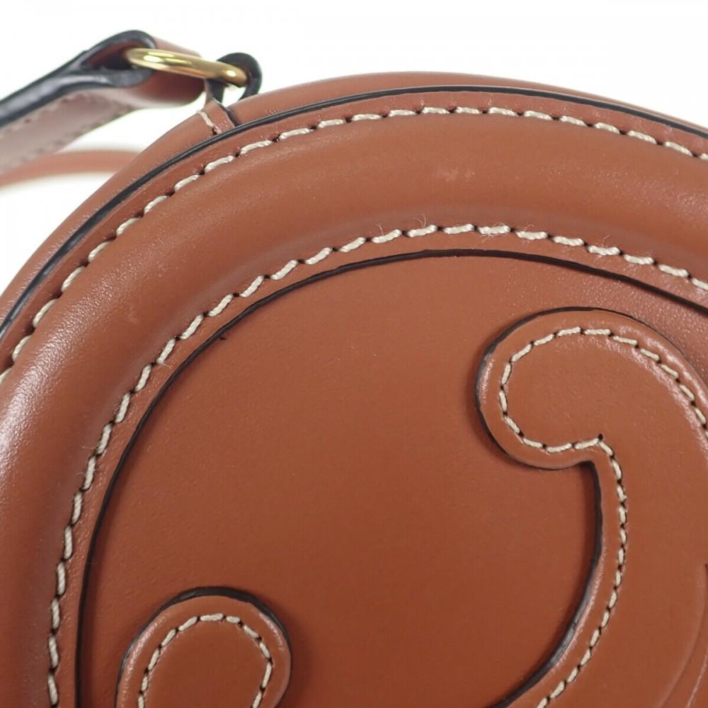 CELINE  10I703DPQ.04LU Shoulder Bag Tan Calfskin Women