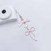 Ribbon Bowknot Bear Dices Key Accessory with Star Embellishments Unique Styles for Everyday Fashion Accessory Outfits