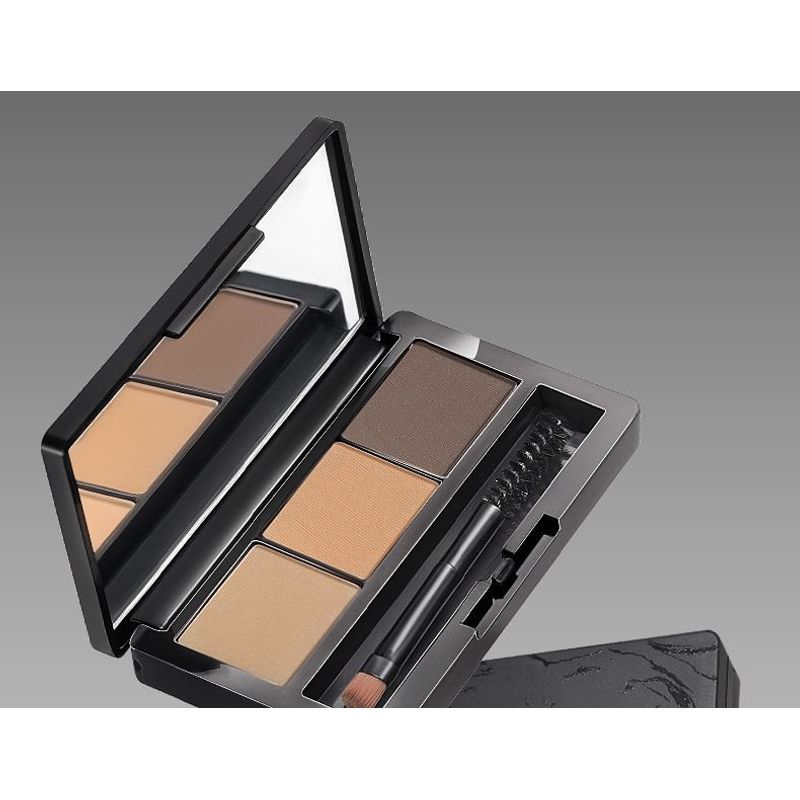 NOVO - Mist Shaped Tri-Color Eyebrow Powder - 3 Colors