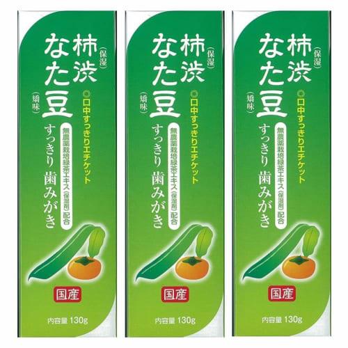 

Belsante 100% Japanese Persimmon Tannin Natamame Toothpaste 130g (Price of 3)