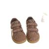Velcro board shoes big head autumn new chic niche design bread shoes casual