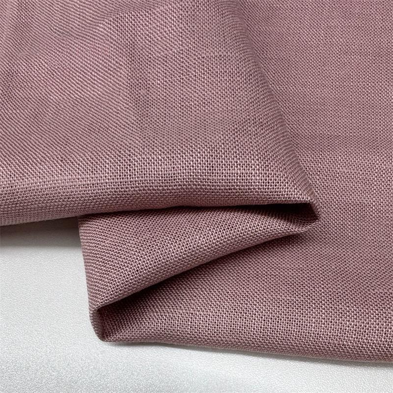 100x140cm Solid-colored Tencel Linen Fabric Vertical Comfort and Breathability DIY Summer Coat Dress and Trousers Clothing