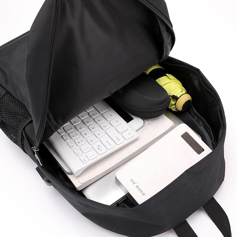 IELGY Men's Bag Versatile Casual Shoulders Wearable Travel Stylish Simple Breathable Usb