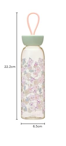 Starbucks SAKURA 2024 Silicone Strap Bottle, 532ml, Cherry Blossom Design, Tumbler, Coffee, Starbucks, Cute, Birthday Gift, Water Bottle, Pink