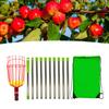 Fruit Pick  Basket   Telescoping Pole Tool Fruit Picking Equipment for Garden