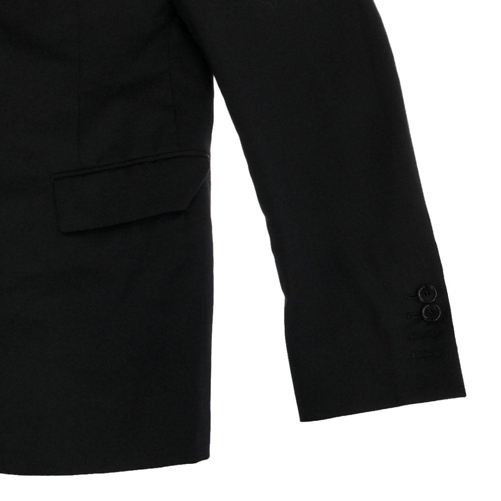 Costume National Made In Japan Wool Blend Tailored Jacket 46 Black Men's Used