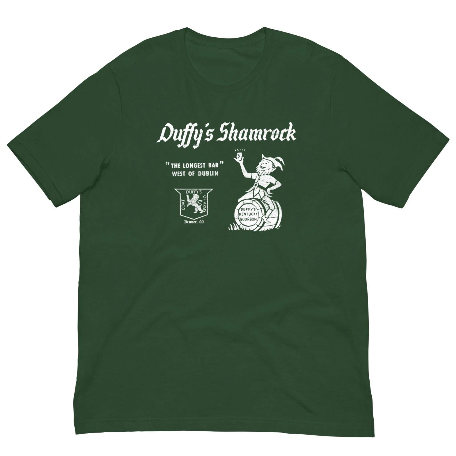 Duffy s Shamrock Bar - St. Patrick s Day vintage Retro T-Shirt 3XL