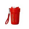 Stainless Steel Insulated Cup With Lifting Rope, Car Mounted Direct Drinking Accompanying Cup, Mug, Octagonal Coffee Cup