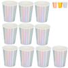 20 Stück Pappbecher zum Trinken, kompostierbarer Becher, recycelbarer Saftbecher für Party, Kaffee, Tee
