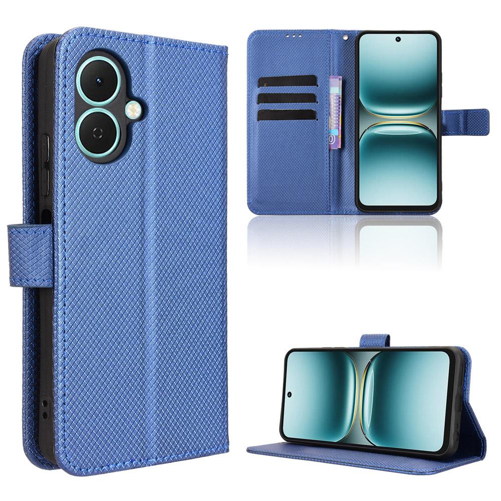 Flipové pouzdro pro Tecno Spark Go 2 PU kůže Ochrana celého těla S [Blokováním RFID] Nárazuvzdorné Odolné Retro Pouzdro na telefon