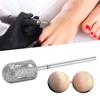 Stainless Steel Foot Nail Drill Bit Pedicure Foot Calluses Sanding Polishing Head (A1)