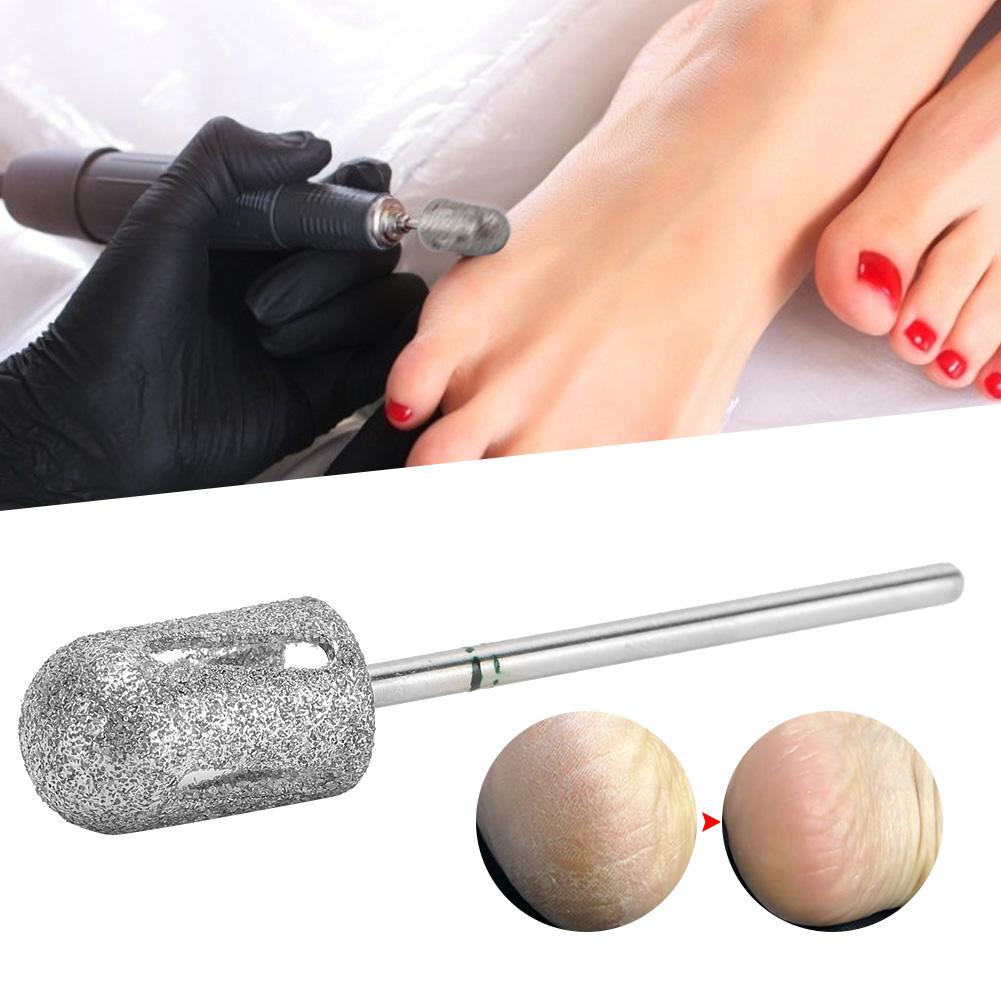 Stainless Steel Foot Nail Drill Bit Pedicure Foot Calluses Sanding Polishing Head (A1)