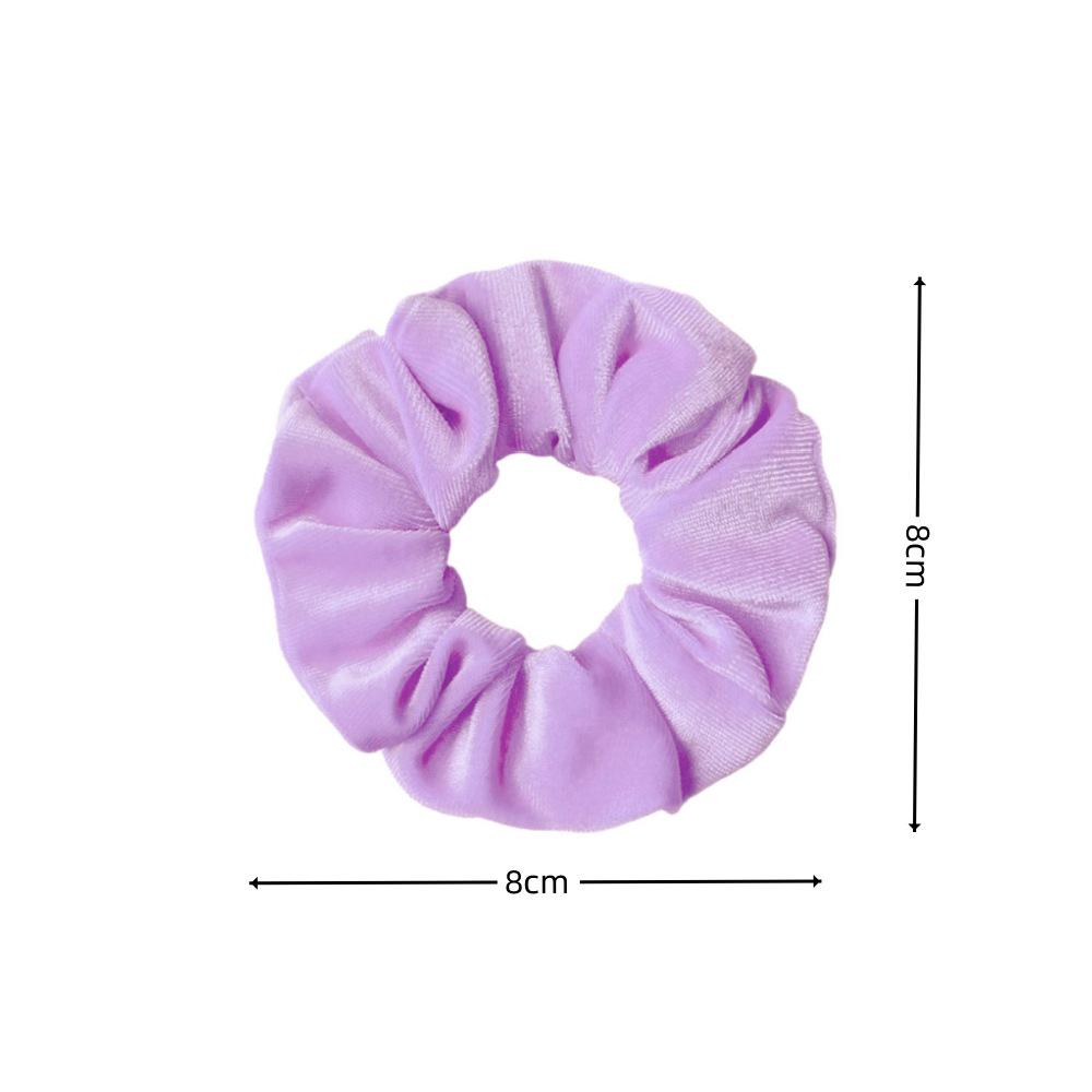 Versatile Gold Velvet Scrunchie Hair Tie for Buns & Ponytails