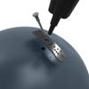 [TRNR] Trainer Balance Ball, 65cm, with Air Pump, Chair, for Core Training, Muscle Training, Pilates, Diet, and Exercise / Midnight