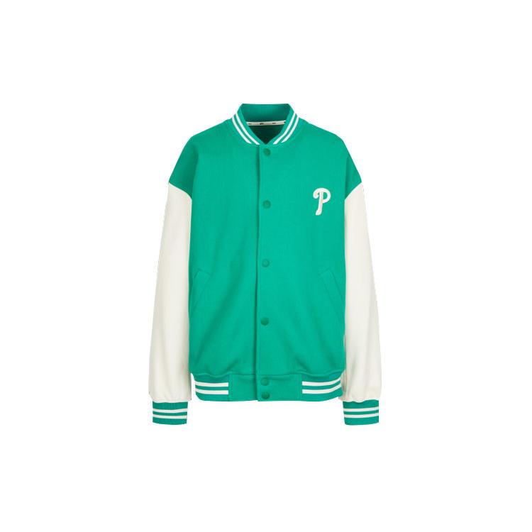 MLB X Disney Baseball Jacket Unisex Blue Green 31JPK2011-10G XL