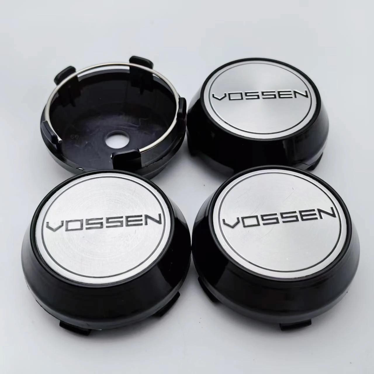 

4pcs 60mm ( 56mm I.D) VOSSEN Emblem Logo Car Wheel Center Caps Wheels Hub High Cap Styling Accessories Rim Hubcaps Cover Replace 4pcs for VOSSEN&60mm High Caps
