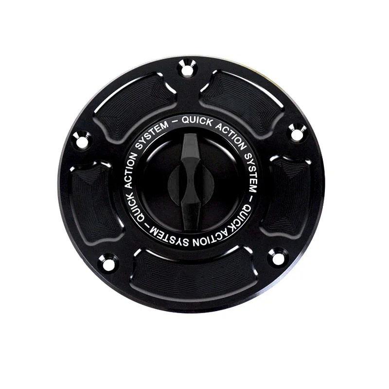 For SUZUKI GSXR 750 1000 600 Hayabusa GSX1300R Accessories GSX250R Motorcycle CNC Fuel Tank Cap Gas Oil Tank Cover Petrol Cover