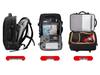 Expandable Cross-Border Travel Backpack with Large Capacity, Wet/Dry Separation and Multi-Functional Design for Business, School, and Travel.