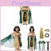 Halloween Childrens Egyptian Pharaoh Cosplay Costume For Stage Performance Kids Girls