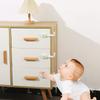 Baby Safety Lock Drawer Child Safety Cabinet Locks Adhesive Cabinet Drawer Door Latches Baby Safe Straps