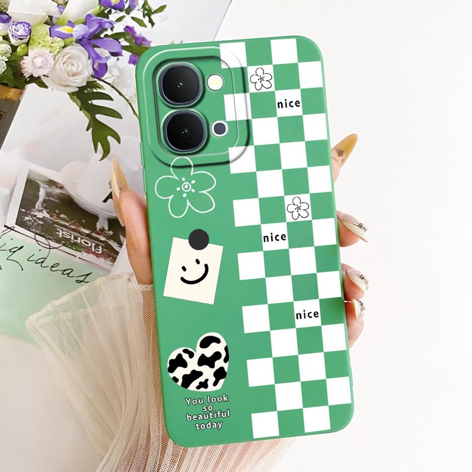For Vivo Y31d 4G Case V2543 Stylish Girls Butterfly Painted Cover Soft TPU Phone Case For Vivo Y51 Pro 5G V2544 Vivo Y500i Shell