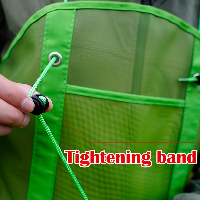 Garden lawn mowing clothing,Trimmer Shoulder Harness with Durable Nylon Strap, Breathable Mesh Garden Mowing Apron with Pocket