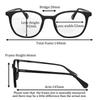 SHINU Myopia Glasses for Women TR90 Frame Blue Light Blocking Resin Lenses Far Sighted Grade Eyewear