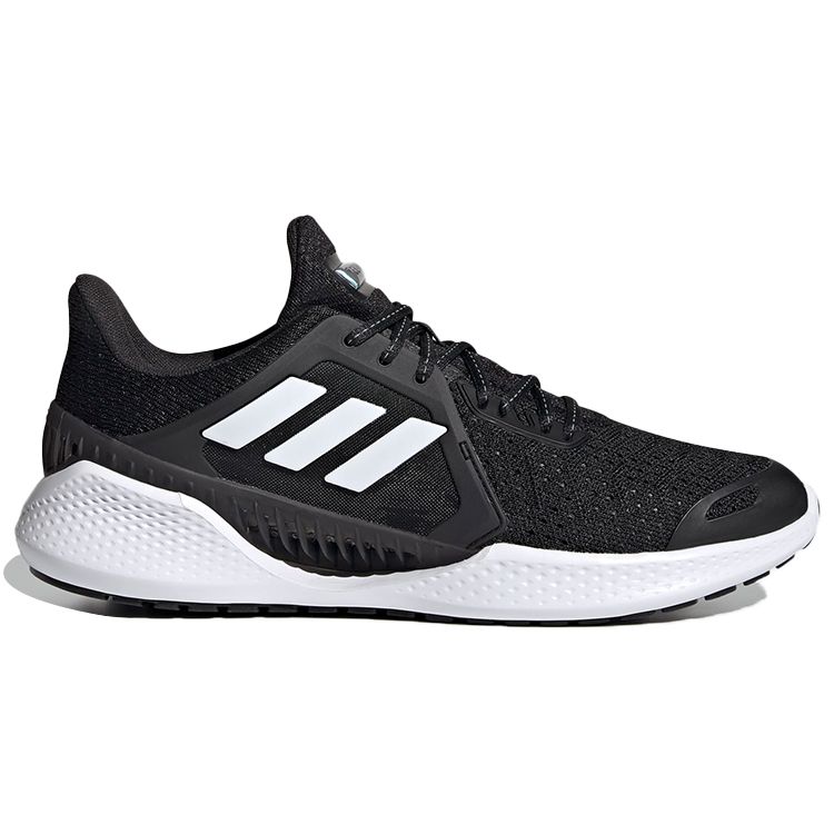 Adidas Climacool Vent Heat.Rdy Comfortable Sports Fabric Warm Low-Top Casual Urban Commuting Running Shoes Unisex Sneakers Black White FW1222