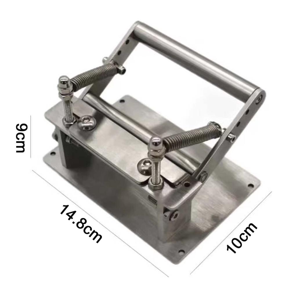 Manual Leather Thinning Machine, Stainless Steel Leather Belt Peeling Skiving Tool