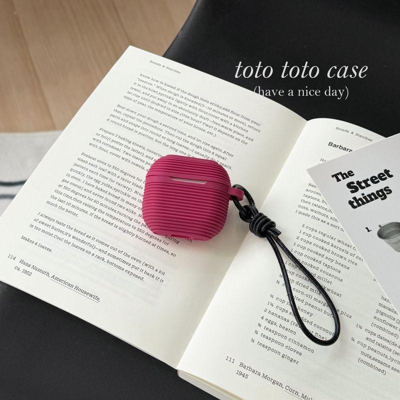 

Earphone Sleeves Applicable to Apple 2 Generation Bluetooth Headset Case Airpods3 Generation New Protective Case Lanyard Airpodspro2 Soft Case Apple AirPods 4 Shell + Black Ring Leather Rope