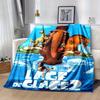 1 pezzo, Coperta Decorativa Casa Era Glaciale Perfetta per Divano, Letto, Viaggio, Campeggio, Auto