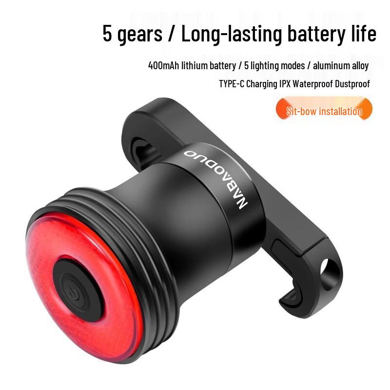 

SHENYU Smart Sensor Bicycle Tail Light Seat Bow Mount