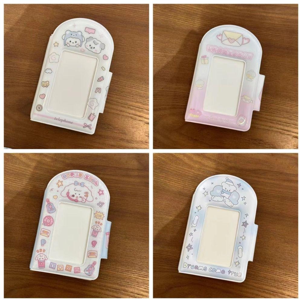PVC Idol Card Collect Book Cartoon Photo Organizer Cute Photo Protection Cover  Gift