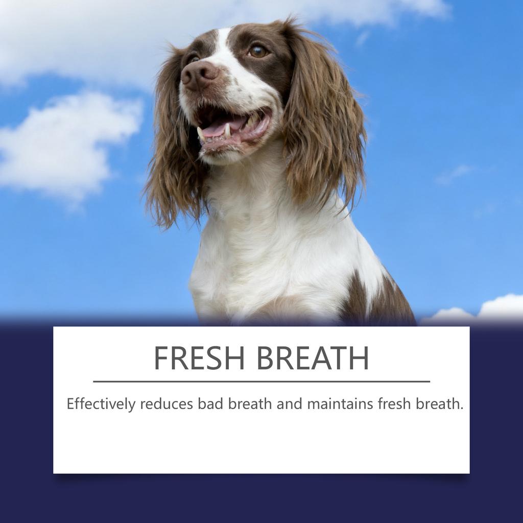 Pet Oral Care Spray Freshens Pet Breath Cleans Plaque And Yellow Teeth.100ml