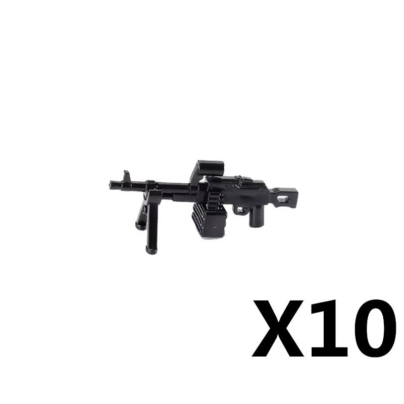 Vojáci Figurky Zbraně Stavebnice Pistole Poposha MP40 Puška AK74 Raketomet Kulka Plamenomet Hračky Dárek T051