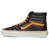 Miro&Wujo X  SK8 Rabbit Year Limited Edition Printed High-Top Skate Shoes Unisex Skate Shoes Black Orange VN0A4BVTY8J(S-BOX)
