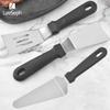 Leeseph Set of 3 Stainless Steel Pizza Pastry Server, Cake Pancake Pie Spatula, Kitchen Gadgets for Frying Baking Flipping Eggs