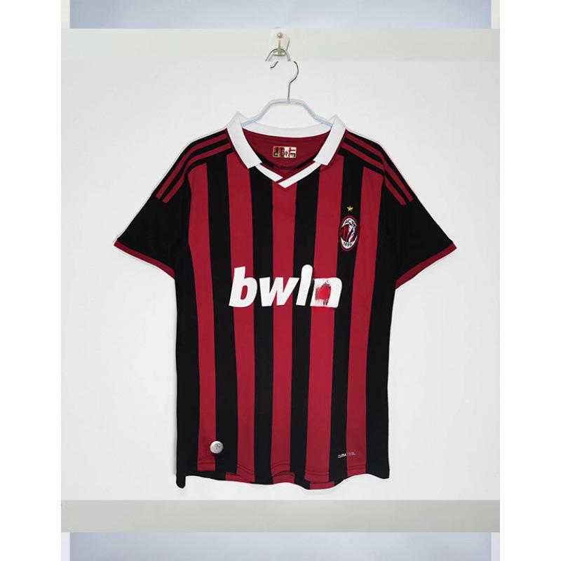 0607 AC Milán Milánský dres Kaka 95-20 Ronaldinho a retro fotbalový dres