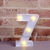 LED Luminous Letter and Number String Lights for Birthday, Proposal, and Event Décor