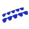 10pcs Urinal Screen Deodorizers Triangle Anti Splash Deodorizer Scented Urinal Screen Mat for Restroom Blue