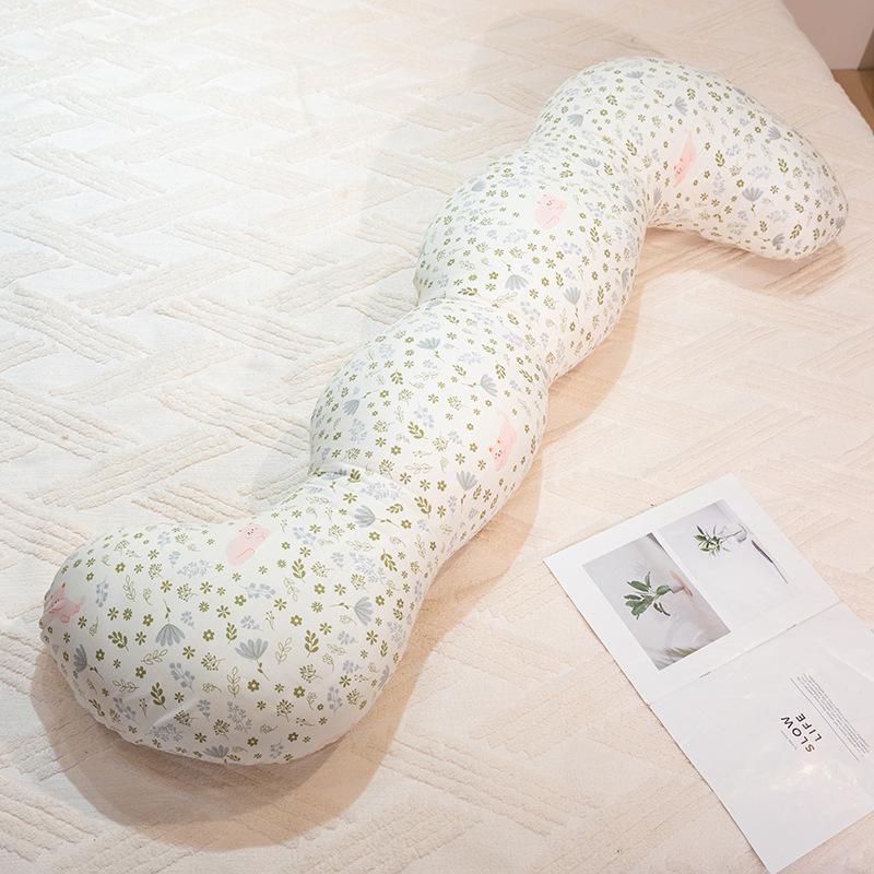 

Removable Washable Fresh Floral Long Body Pillow for Side Sleepers 100cm (0.95kg)