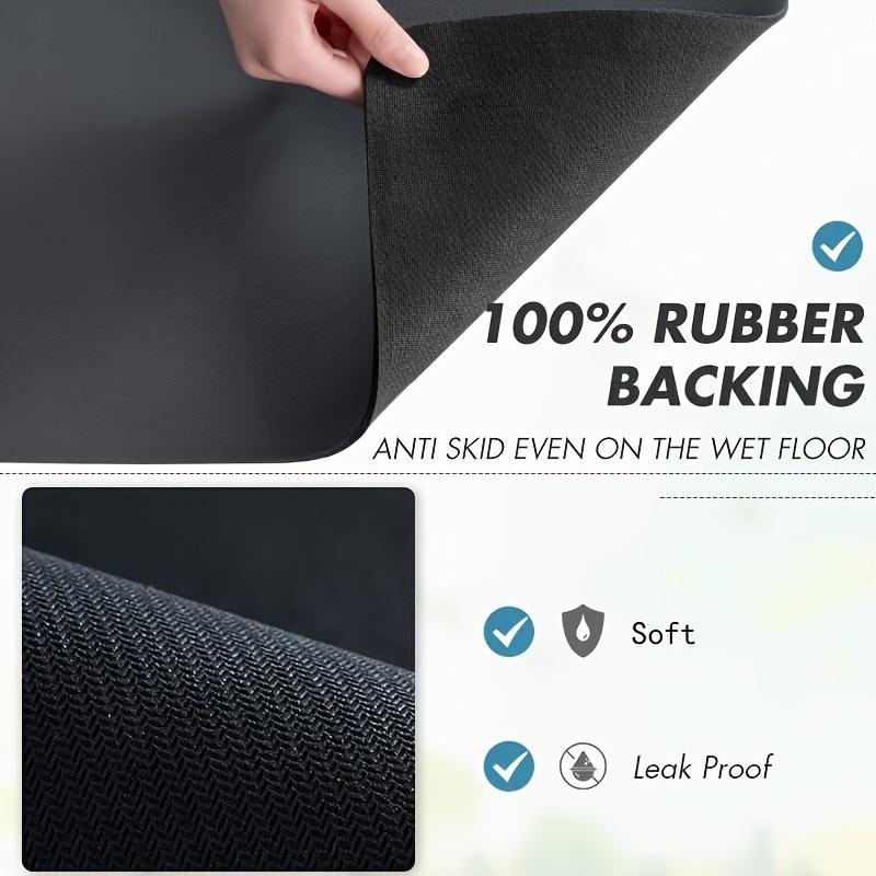 Bathroom Floor Mat, Water-Absorbing And Dirt-Resistant Diatom Mud Floor Mat, Non-Slip Mat At The Door Of The Household Bathroom, Diatom Mud
