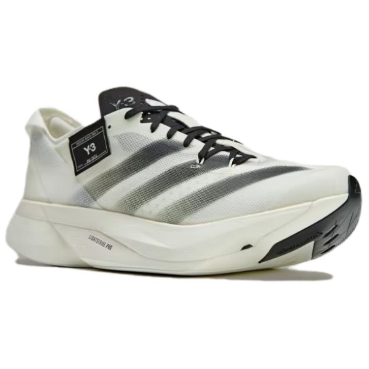Adidas Y-3 Adizero Adios Pro 3 White Unisex Sneakers Off-White Core-Black IH0866