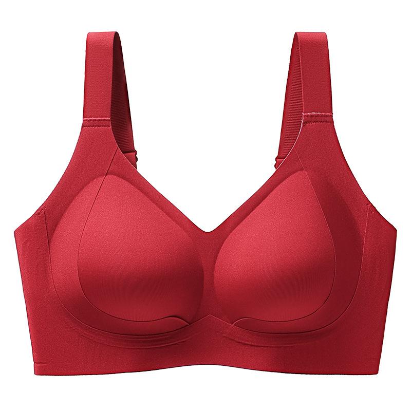 

New liquid foundation, large breasts, small breasts, anti-sagging upper support, full cup lift without traces, gathering bra 5XL
